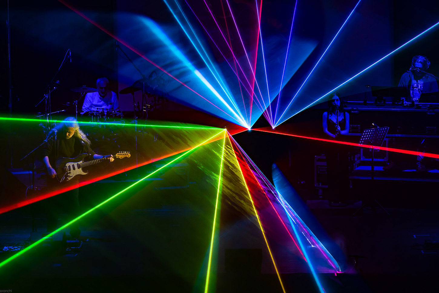 Batteria di 3 laser da 3W