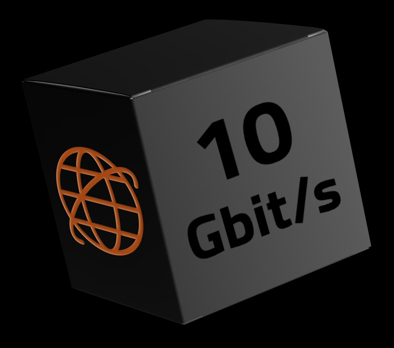 New 10 gbit infrastructure!