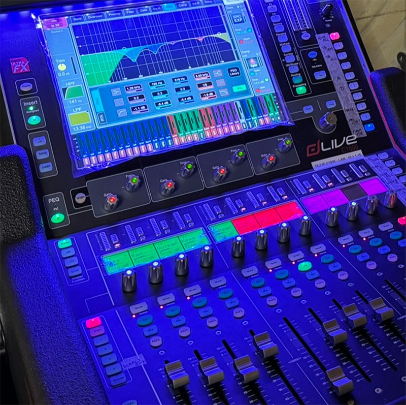 Dlive: il cuore del nostro sistema audio
